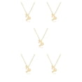 thumbnail image 3 of Qarigey Collar del zodiaco Regalo de amigos Ajustable Cómodo Ins Personalidad Superficie lisa Accesorio de moda Capricornio dorado oro capricornio 5piezas Qarigey CBP198494, 3 of 5