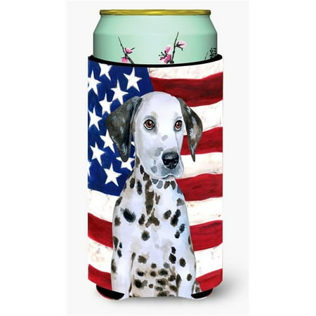 

Dalmatian Puppy Patriotic Tall Boy Beverage Insulator Hugger