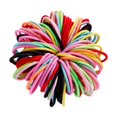 thumbnail image 1 of Kids Hair Accessories For Girls Hair Rings Assorted Color Easy Match 100Pcs, 1 of 3