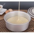 thumbnail image 3 of Experiencia de horneado saludable, juego de moldes para pasteles de acero inoxidable no tóxicos y resistentes, distribución uniforme del calor, fácil liberación, 4 piezas de utensilios para hornear, 3 of 6