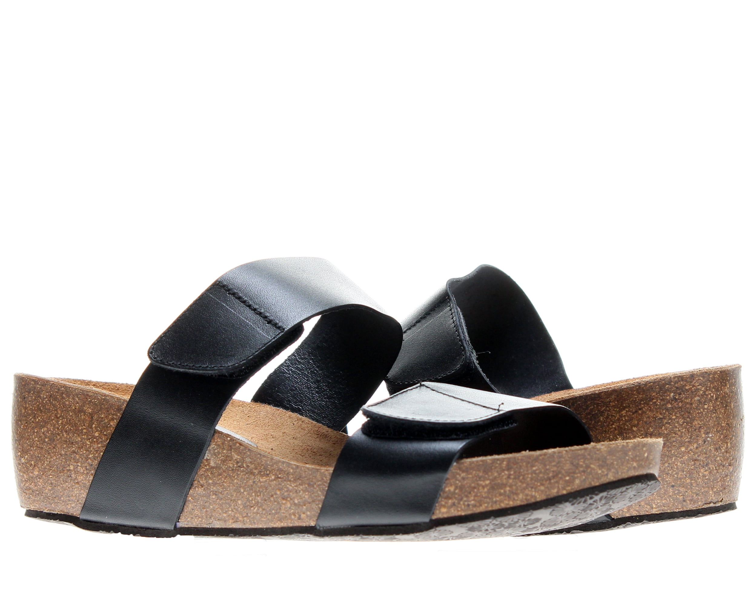 chocolat blu black wedges