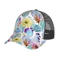 thumbnail image 6 of Lsque Cactus1 Printed Trucker Hat - Baseball Cap for Men Women - Breathable Mesh Side, Adjustable Fit - for Casual Wear, 6 of 7