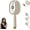 Cream, variant on 2026 New Electric Steam Brush, Rechargeable Steam Hair Straightener with Water Spray Easy to Clean, Reduce Frizz, Nourishes Hairs, Anti-Static for Both Long/Short Hairs (Purple)