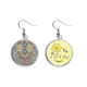 thumbnail image 1 of Europa estilo rococo Lines Patron Pendiente Sol Flor Pendiente Joyas Moda Unbranded M, 1 of 3