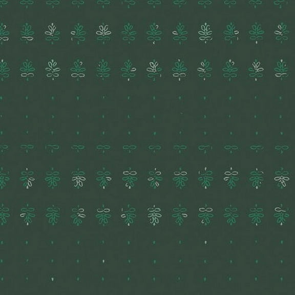 Dark green low volume, Shepherd Market Mayfair Art Gallery cotton, Sold by the Quarter Yard