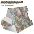 thumbnail image 2 of FORMRS A4 Clipboard Folder with Pen Holder Horizontal Foldable School Office Binder, Colorful Water Lilies Pattern, 2 of 9
