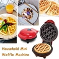 thumbnail image 2 of Rebuy Mini Waffle Maker for Personal Hash Brown Breakfast Snacks, 2 of 5
