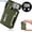Green, variant on WUBEN G5 Mini Rechargeable Flashlight, 400 Lumens LED EDC Torch with RGB Light, Magnetic Clip for Camping