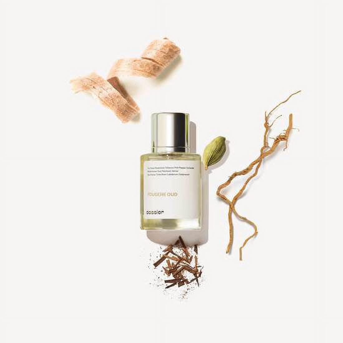 Dossier Fougere Oud Eau De Parfum, Inspired by Tom Ford's Oud Wood, Unisex Perfume, 1.7 oz