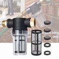 thumbnail image 4 of PURELY- Garden Hose Filter For Pressure Washer Inlet Water Inline Filter For Sediment #W, 4 of 6