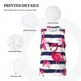 thumbnail image 3 of Rocae Pink Flamingos for Men's Basketball Jersey Lightweight and Breathable Athletic Tank Top,Quick-Drying Sports Jersey, 3 of 9