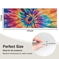 thumbnail image 5 of Colorful Rainbow Tie Dye Spiral Pattern Kitchen Rug Mat,Kitchen Runner Rugs Non Skid Washable,Decorative Kitchen Floor Mats for Kitchen,Sink,Laundry,17"X47", 5 of 5