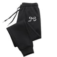 thumbnail image 4 of WERYOUNG Womens Baggy Pants Bow Print Sweatpants Casual Straight Leg Joggers Elastic Waist Workout Athletic Pants Comfortable Trousers, 4 of 4