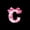 Black Pink C, variant on Erosebridal Floral Bow Letter W Twin Bedding for Girls, Pink Initial Ribbon Duvet Cover Set, Reversible, 1 Duvet Cover and 1 Pillowcase (No Comforter)