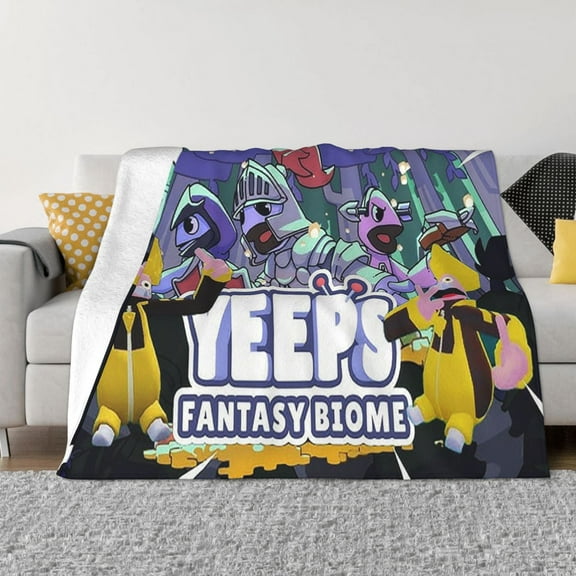 Yeeps Hide and Seek Ultra-Soft Micro Fleece Blanket Cozy Blanket Thick Warm Plush Throw Blanket Sofa Cushion