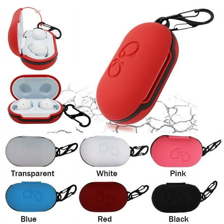 Amerteer Soft Silicone Case Headset Protection For Wireless Samsung Galaxy Buds Headset(Blue)