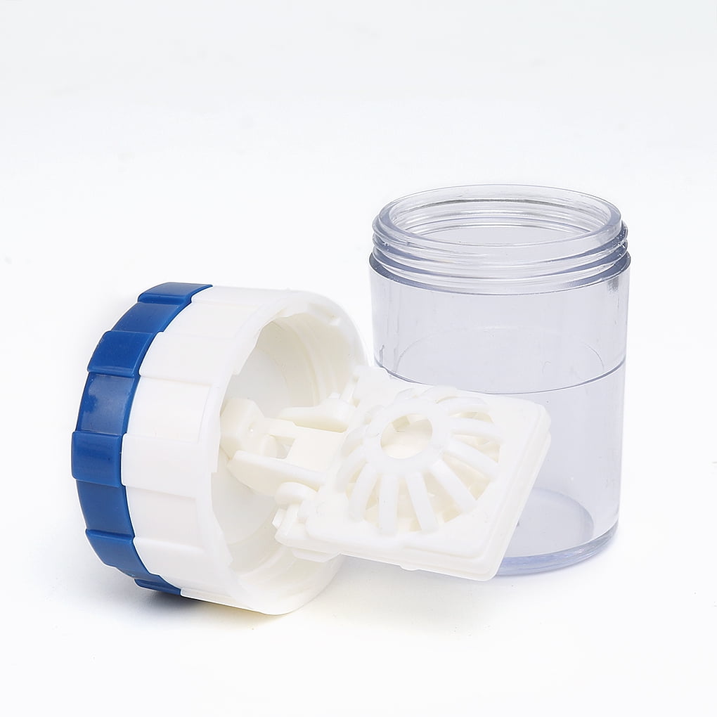 New Manually Contact Lens Cleaner Washer Cleaning Lenses Case Tool