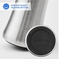 thumbnail image 4 of LocknLock - Vaso de cerveza de acero inoxidable con aislamiento de doble pared, 560 ml, color plateado, 4 of 7