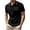 #02 Black 【Mix & Match: Essential Colors in Stock】, variant on Men's Casual Button Down Lapel Short Sleeve Shirt Top Uniform Fashion Business Casual Work Office Daily Wear | AESTIVO,Army Green L