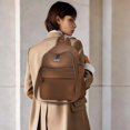 thumbnail image 4 of PU Leather Backpack Purse for Women , 12.6X9.84 inch Convertible Backpack, 2 in 1 Shoulder Crossbody Bag, Multipurpose Design Handbag, Multi Zipper Casual Daypack, Fashion Travel Backpack Handbag, 4 of 4