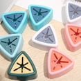 thumbnail image 2 of Towel Rack Triangular Replacement Self-adhesive Waterproof Bathroom Kitchen Bath Ball Brush Washcloth Holder Organizer White, 2 of 9