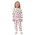 thumbnail image 3 of BenBen Kids Toddler Girl Pajamas Pj Set Long Sleeve Snug Fit Soft & Cozy Size 2Y to 10Y, 3 of 4