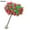 Green, variant on Unisex Cool Punk Hammer Shape Vibrating Tongue Bar Stud Body Piercing Jewelry