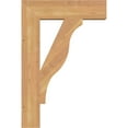 thumbnail image 3 of Ekena Millwork 3 1/2"W x 16"D x 24"H Funston Block Smooth Bracket, Western Red Cedar, 3 of 4