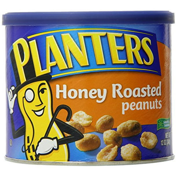 Planters Honey Roasted Peanuts 12 oz