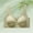 Green, variant on Women Mesh Stitching Wireless Lifting Support Bra Back Hook Closure Seamless Soft High Elastic Polyester Wide Straps Daily Lingerie White 3XL
