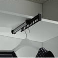 thumbnail image 3 of Coat Rack Wardrobe Pull Out Sliding Wardrobe For Clothes Hanger Coat Rack Support For 12 Hangers Length 315 Mm Set Of 2, 3 of 4
