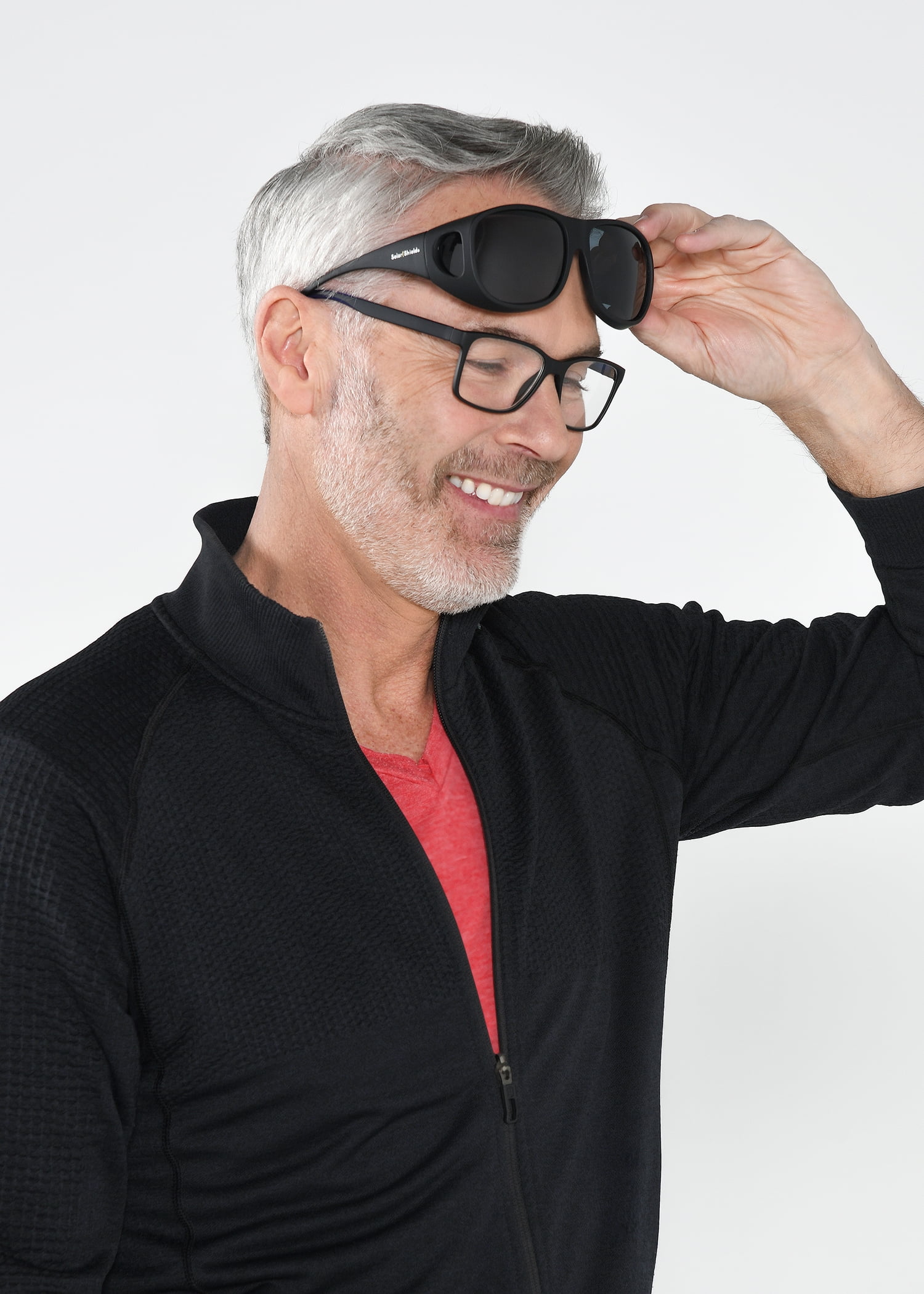 Solar Shield Dioptics Square Fashion Sunglasses
