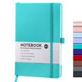 thumbnail image 2 of Lined Classic Pocket Notebook Journal [ Leather Hard Cover ][ 100 Gsm ] [ Ruled ] Premium Thick Paper With Inner Pocket 3.5, Green, 2 of 9