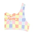 thumbnail image 3 of Breaking Waves Girls Bow Front 2-Piece Bikini Swimsuit with UPF 50, Sizes 7-16, 3 of 3
