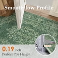 thumbnail image 4 of WIPONKEN 6x9 Area Rugs for Living Room Bedroom Dining Room Office Farmhouse, Machine Washable Non Slip Vintage Persia Rug Green, 4 of 8
