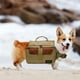 thumbnail image 5 of Mochila para alforjas para perros, arnés para perros, paquete de senderismo para perros, arnés de chaleco para acampar y viajar, ligero, paquete para L Sunnimix Paquete de silla de montar, 5 of 8