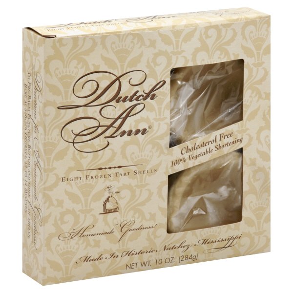 Dutch Ann Frozen Tart Shells, 10 oz