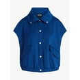 thumbnail image 5 of Scoop Women's and Women's Plus New Scubaknit Snap Vest, Sizes XS-4X, 5 of 5