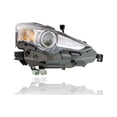 thumbnail image 3 of Headlight - Compatible/Replacement for '14-16 Lexus IS250/350/200T/300 Sedan - HID - Pair, Left Driver + Right Passenger Set - 8114553721, 8118553721 - CAPA, 3 of 4