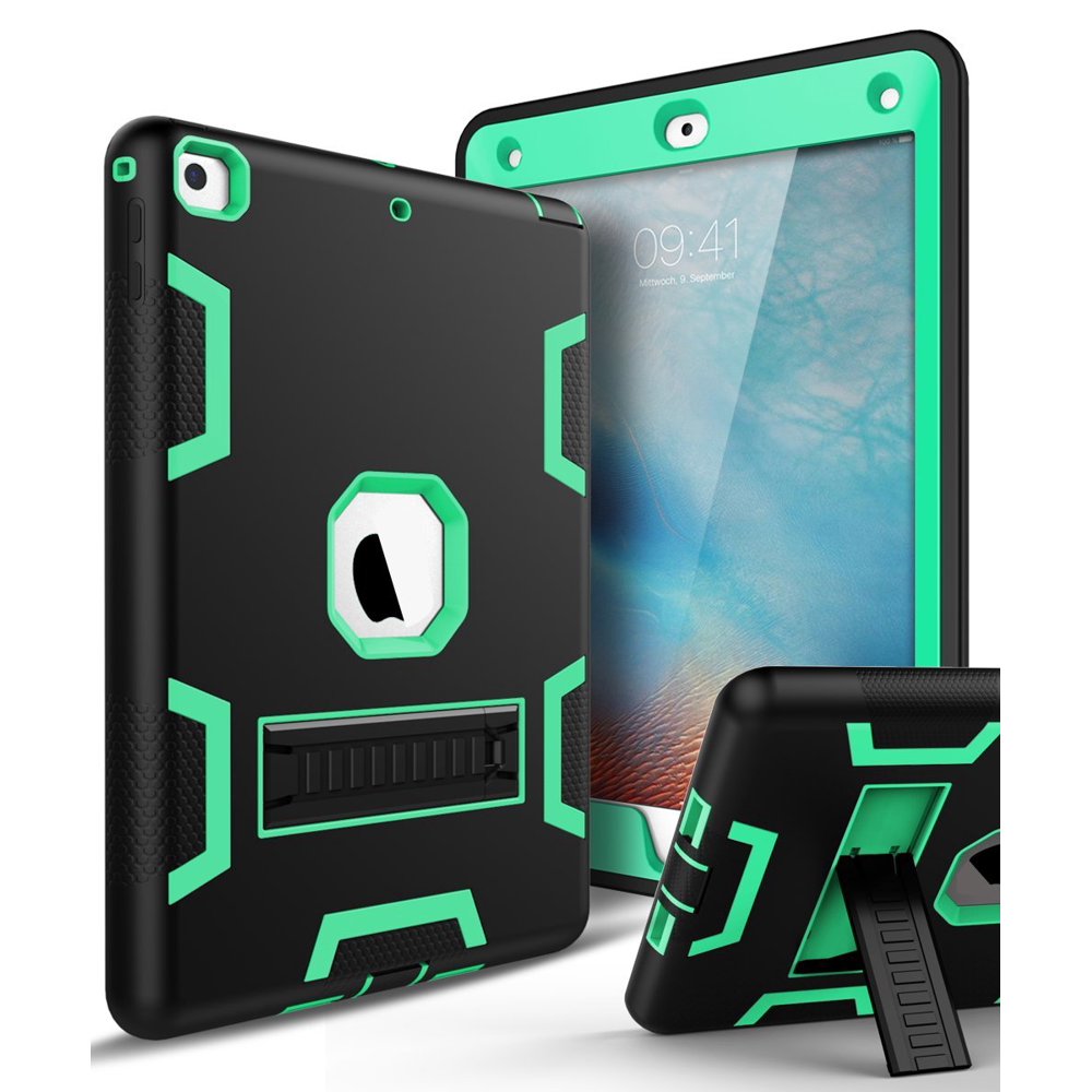 Apple IPad Mini 1 / A1432 / A1454 Kickstand Case Heavy Duty Drop