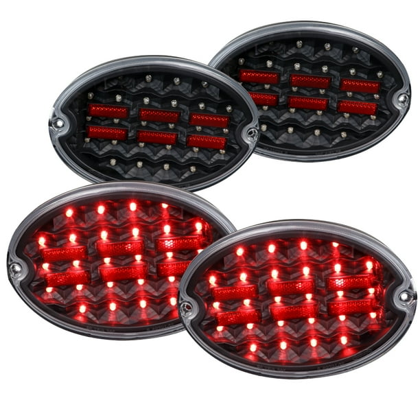SpecD Tuning LED Tail Lights for 19972004 Chevy Corvette C5