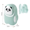thumbnail image 4 of Caja de Almacenamiento de cosméticos Colco para baño montaje en pared verde panda, 4 of 4