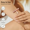 thumbnail image 5 of FACEGA Razors for Men,Retro Razor Straight Razor,Sturdy Structure Precision Shaving Supply Razors for Men,Style7, 5 of 7
