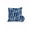 Blue, variant on 1 Pack Outdoor Pillows Waterproof, Orange Geometric Indoor/Outdoor Throw Pillows with Inserts, Abstract Stripes Modern Simple Decorative Pillow for Patio Furniture Chairs Couch
