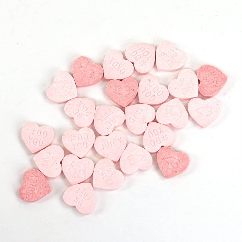 アメリカ購入 キャンディハーツ 水筒 ピンク ハート candy hearts