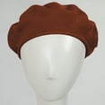 thumbnail image 4 of Cotton Beret - 11.5 inch Diameter - ONE SIZE FITS MOST - Copper, 4 of 6
