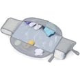 thumbnail image 1 of Kit de Cambio de Pañales Lulyboo Gris con Cambiador Impermeable y Cojín para la Cabeza, 1 of 7