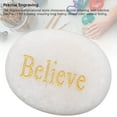 thumbnail image 4 of Engraved Encouragement Stone Polished Marble Precise Lettering Long Lasting Color Comfortable to Touch Suitable for Living Room Bathroom Aquarium Gifting, 4 of 7