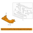 thumbnail image 3 of For 96-04 RL Engine Splash Shield Under Cover Undercar Deflector Guard Plastic, 3 of 5