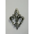 thumbnail image 3 of Just Love Jewels Antique Silver, Gold Tone Fleur de Lis Rhinestone Pendant with Crystals, 3 of 9